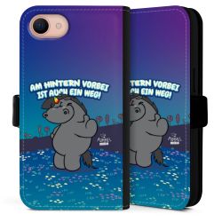 Sideflip mit Lasche schwarz