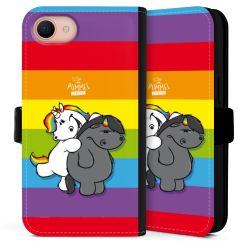 Sideflip mit Lasche schwarz