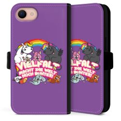 Sideflip mit Lasche schwarz