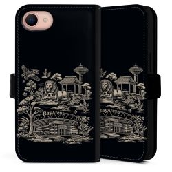 Sideflip mit Lasche schwarz