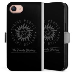 Sideflip mit Lasche weiß/seitliche Lasche