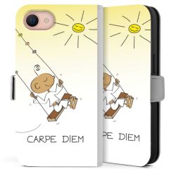 Sideflip mit Lasche weiß/seitliche Lasche