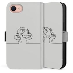 Sideflip mit Lasche weiß/seitliche Lasche