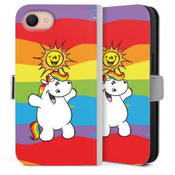 Sideflip mit Lasche weiß/seitliche Lasche