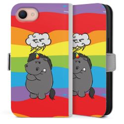 Sideflip mit Lasche weiß/seitliche Lasche