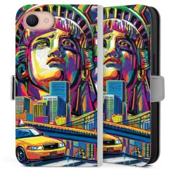 Sideflip mit Lasche weiß/seitliche Lasche