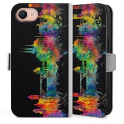 Sideflip mit Lasche weiß/seitliche Lasche