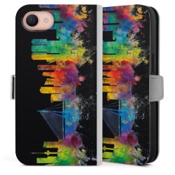 Sideflip mit Lasche weiß/seitliche Lasche