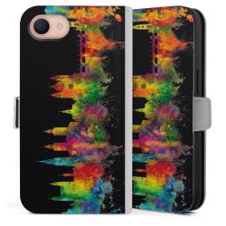 Sideflip mit Lasche weiß/seitliche Lasche