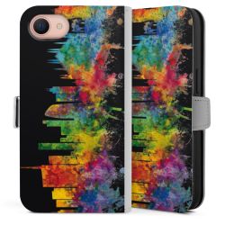 Sideflip mit Lasche weiß/seitliche Lasche