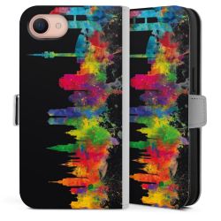 Sideflip mit Lasche weiß/seitliche Lasche