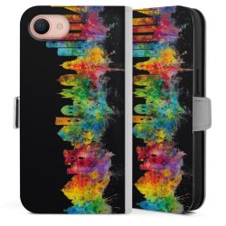 Sideflip mit Lasche weiß/seitliche Lasche