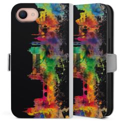 Sideflip mit Lasche weiß/seitliche Lasche