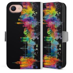 Sideflip mit Lasche weiß/seitliche Lasche