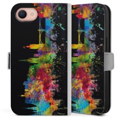 Sideflip mit Lasche weiß/seitliche Lasche