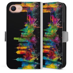 Sideflip mit Lasche weiß/seitliche Lasche