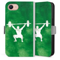 Sideflip mit Lasche weiß/seitliche Lasche