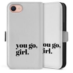 Sideflip mit Lasche weiß/seitliche Lasche