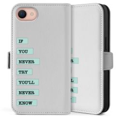 Sideflip mit Lasche weiß/seitliche Lasche