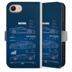 Sideflip mit Lasche weiß/seitliche Lasche