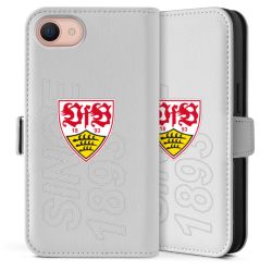 Sideflip mit Lasche weiß/seitliche Lasche