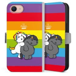 Sideflip mit Lasche weiß/seitliche Lasche