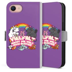 Sideflip mit Lasche weiß/seitliche Lasche