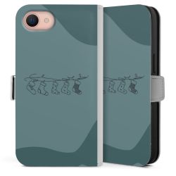 Sideflip mit Lasche weiß/seitliche Lasche