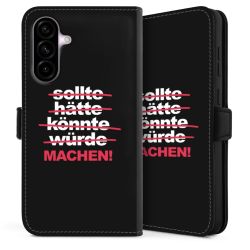 Sideflip mit Lasche schwarz