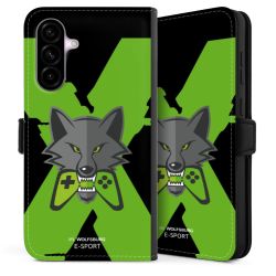 Sideflip mit Lasche schwarz