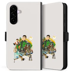 Sideflip mit Lasche schwarz