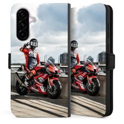 Sideflip mit Lasche schwarz