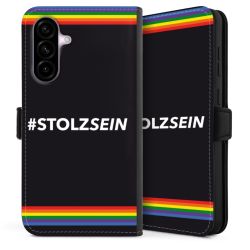 Sideflip mit Lasche schwarz