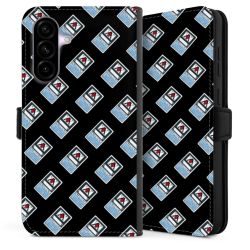 Sideflip mit Lasche schwarz