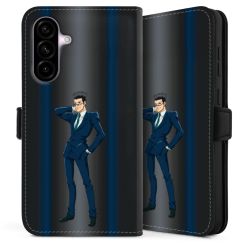 Sideflip mit Lasche schwarz