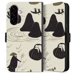 Sideflip with flap black/lateral flap