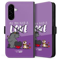 Sideflip mit Lasche schwarz