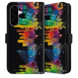 Sideflip with flap  black