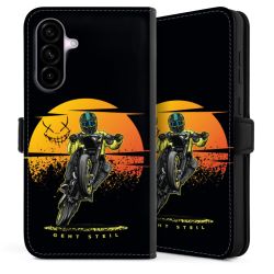 Sideflip mit Lasche schwarz