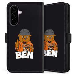 Sideflip mit Lasche schwarz