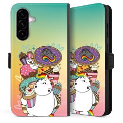 Sideflip mit Lasche schwarz