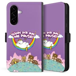 Sideflip mit Lasche schwarz