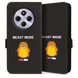 Sideflip mit Lasche schwarz