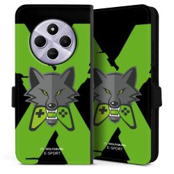 Sideflip mit Lasche schwarz