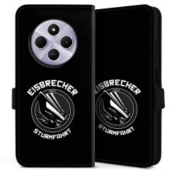 Sideflip mit Lasche schwarz