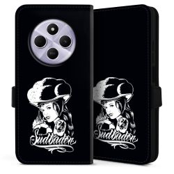 Sideflip mit Lasche schwarz