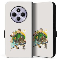 Sideflip mit Lasche schwarz