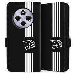 Sideflip mit Lasche schwarz