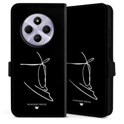 Sideflip mit Lasche schwarz