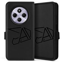 Sideflip mit Lasche schwarz